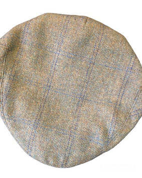 Captain Currey Tweed Flat Cap