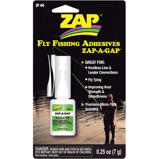 Zap-A-Gap Brush-On Fly Fishing Adhesive