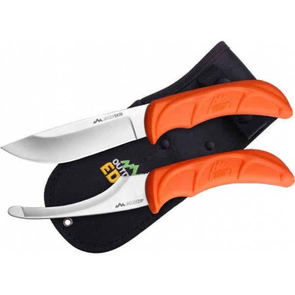 Outdoor Edge Jaeger 2pce Field Dressing Kit with Sheath Border Guns
