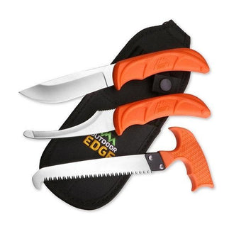 Outdoor Edge Jaeger Guide 3pce Hunter's Combo Set with Sheath