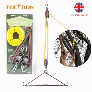 Rugged Gear Gambrel and Pulley Hoist