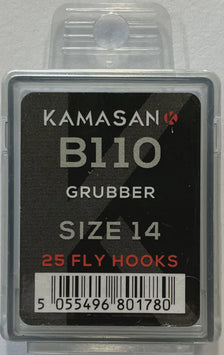 Kamasan B110 Grubber Hooks 25pc