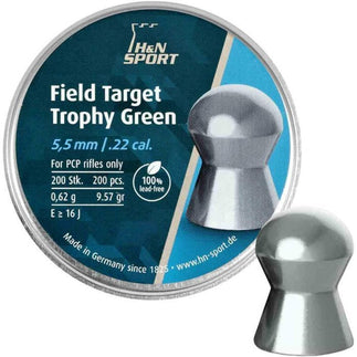 H&N Field Target Trophy Green Pellets