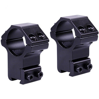 Range Right 2x Piece 30mm Tube High 11mm 3/8 Dovetail Air Rifle Scope Mount