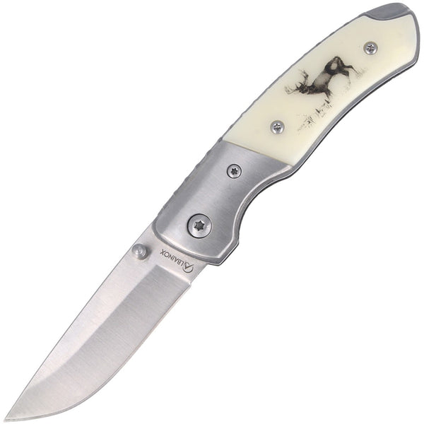 Albainox Navaja Stag Locking Knife Border Guns and Tackle