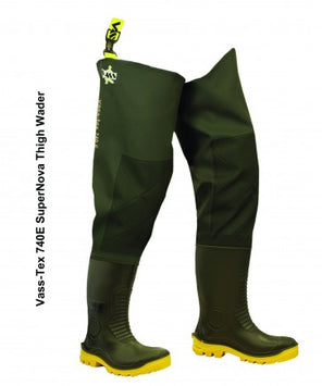 Vass 740-60E SuperNova Thigh Waders (No Studs)