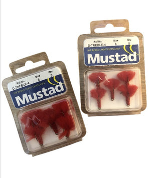 Mustad D-Treble-4 Hooks