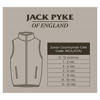 Jack Pyke Children's Countryman Fleece Gilet