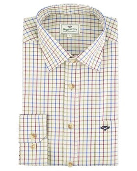 Hoggs of Fife Inverness Cotton Tattersall Shirt