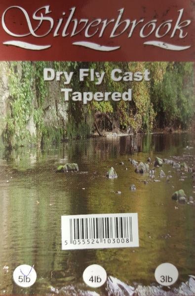 Silverbrook 9ft Monofilament Tapered Dry Fly Cast – Border Guns and Tackle